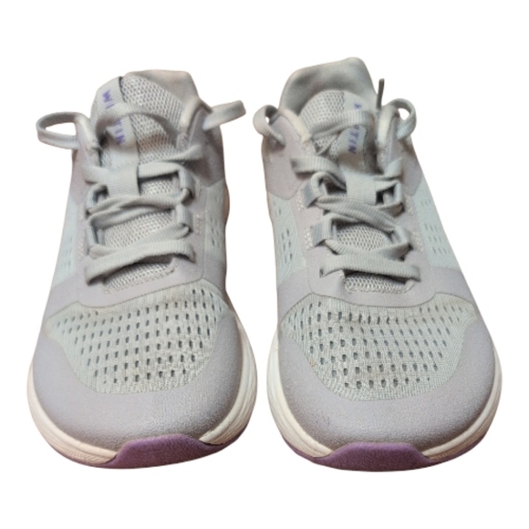 WHITIN Zero Drop Barefoot Style Running Shoes Grey Mesh Women's 40 wide toe box - Picture 3 of 8